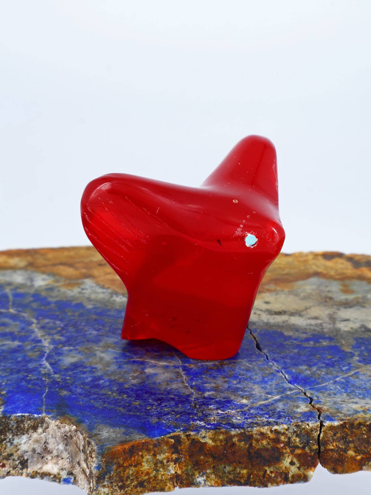 Glass Bird Zuni Fetish