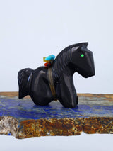 Fetiche Zuni del Caballo de Ónix