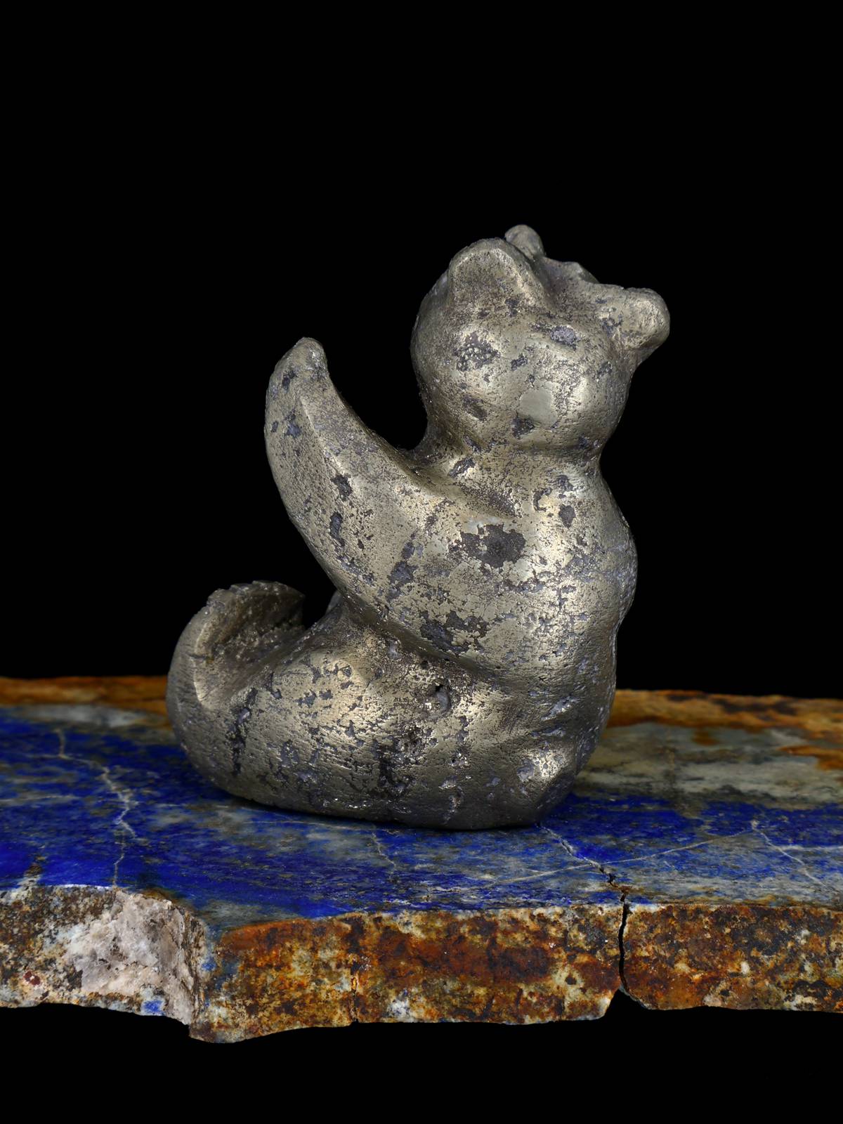 Pyrite Bear Zuni Fetish