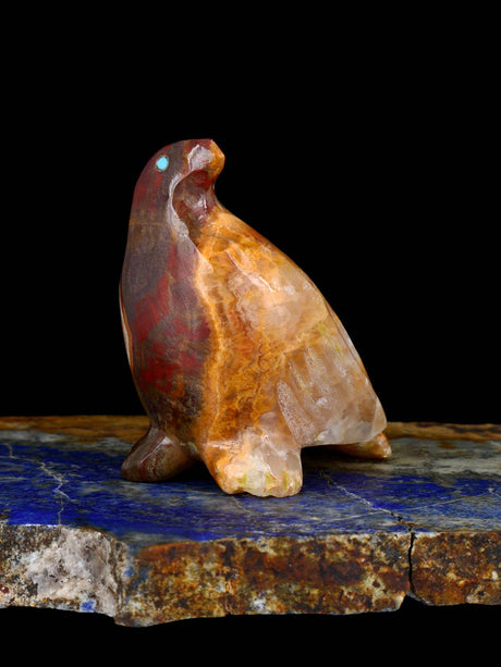Onyx Bird Zuni Fetish