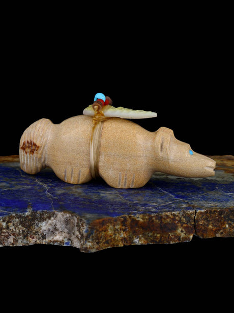 Picture Jasper Wolf Zuni Fetish - PuebloDirect.com