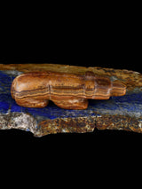 Onyx Wolf Zuni Fetish - PuebloDirect.com