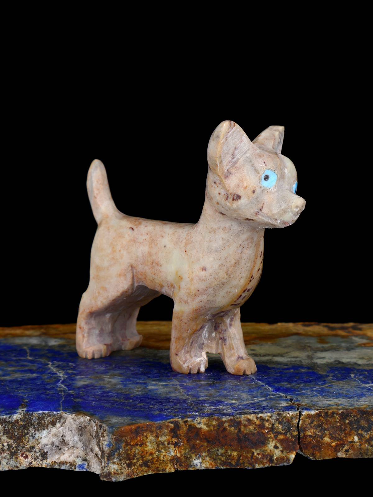 Serpentine Dog Zuni Fetish