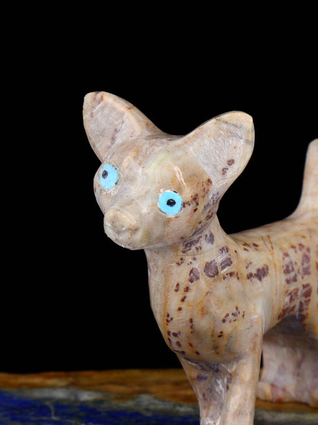 Serpentine Dog Zuni Fetish