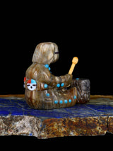 Picasso Marble Drummer Zuni Fetish