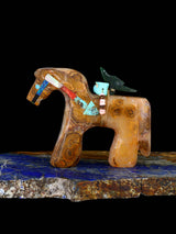 Onyx Horse Zuni Fetish