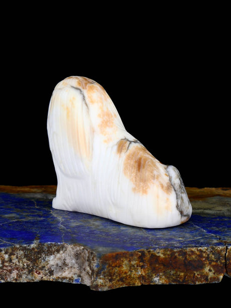 Marble Dog Zuni Fetish