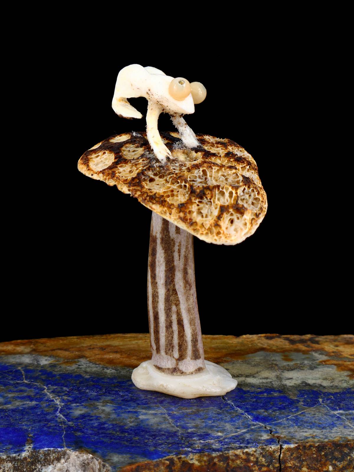 Bois de Lapin Zuni Fétiche