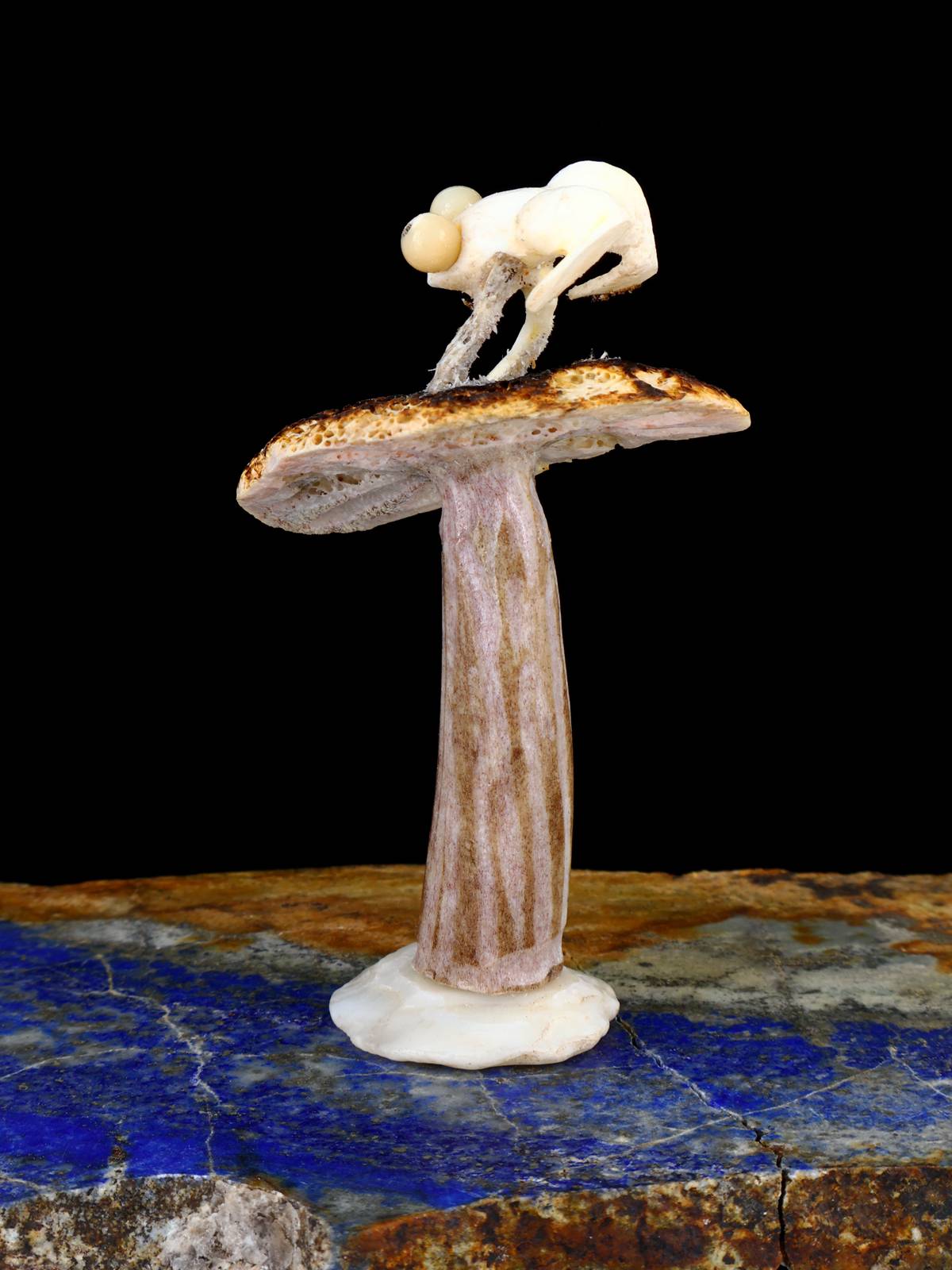 Bois de Lapin Zuni Fétiche