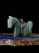 Serpentine Horse Zuni Fetish