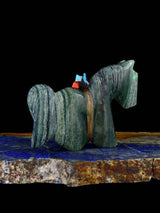 Serpentine Horse Zuni Fetish
