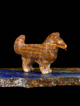Onyx Dog Zuni Fetish