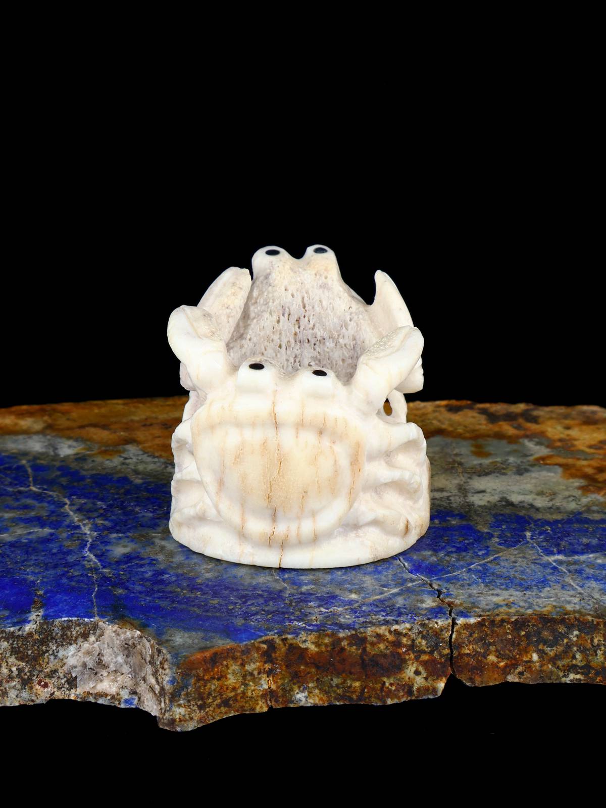 Antler Crabs Zuni Fetish