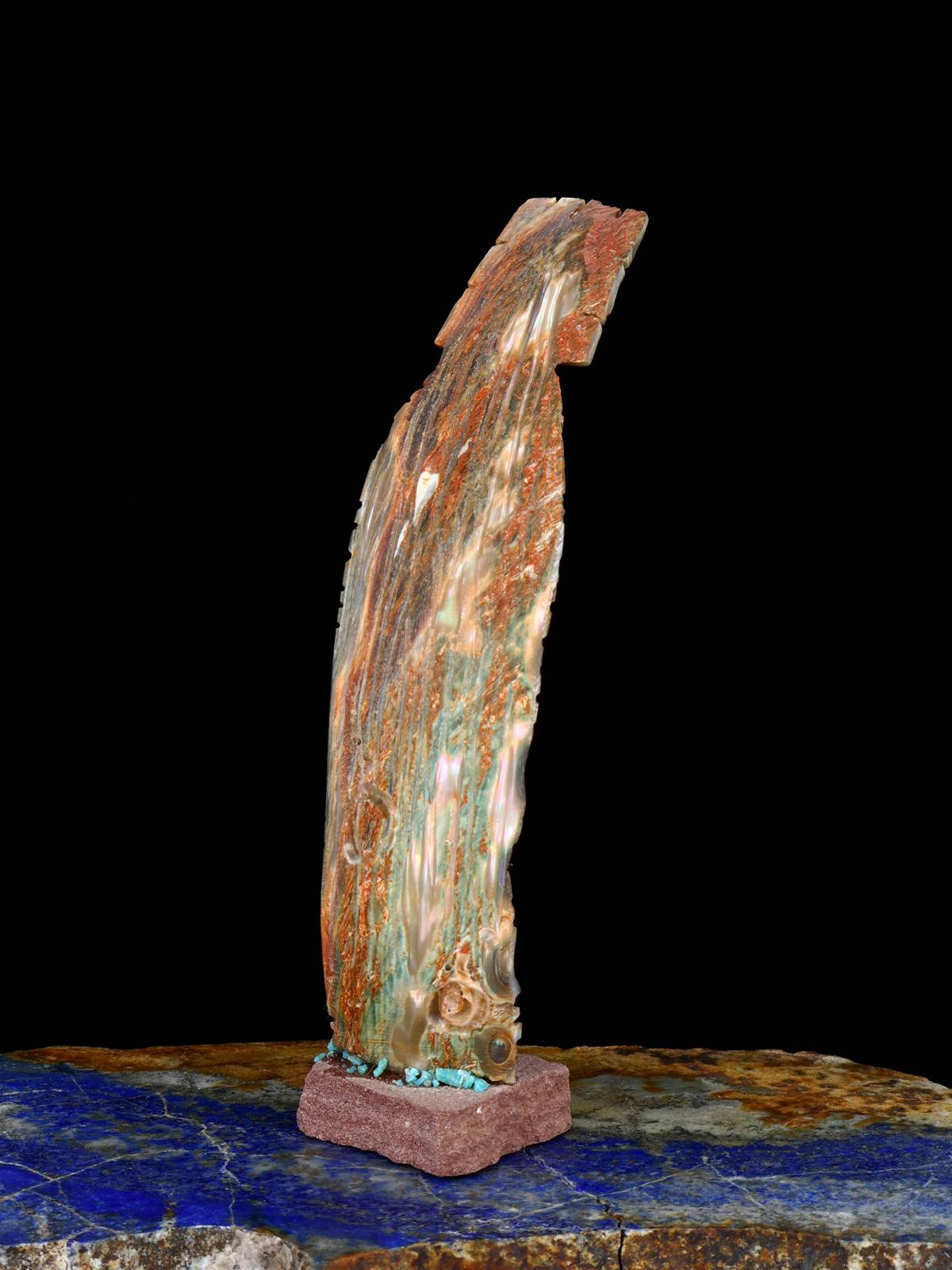 Abalone Maiden Zuni Fetish