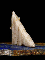 Marble Coyote Zuni Fetish