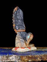 Picasso Marble Bird Zuni Fetish