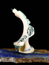 Green Snail Shell Pueblo Bird Zuni Fetish