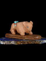 Sandstone Bison Zuni Fetish
