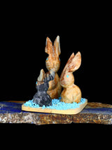 Picasso Marble Rabbits Zuni Fetish