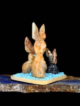 Picasso Marble Rabbits Zuni Fetish