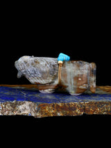 Picasso Marble Bison Zuni Fetish