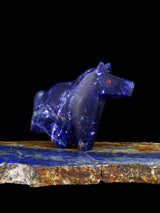 Sodalite Horse Zuni Fetish
