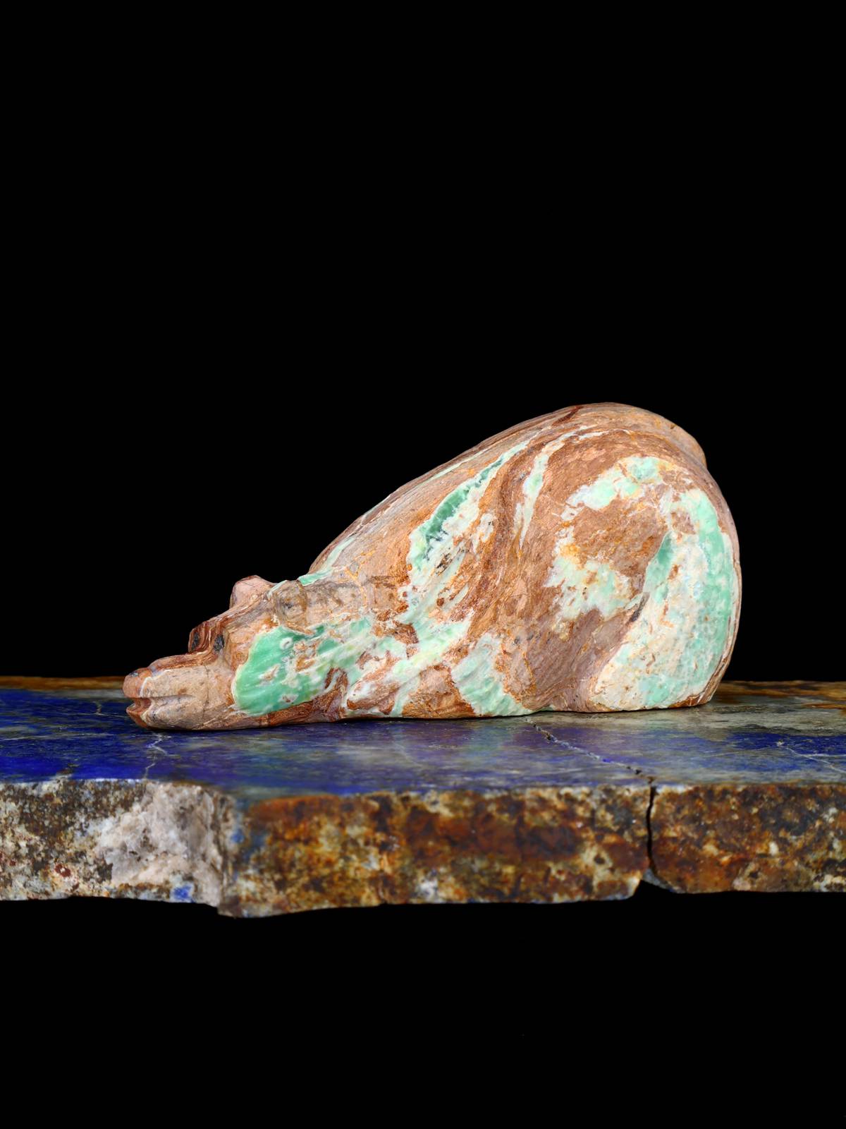 Fétiche Zuni Ours Fluorite
