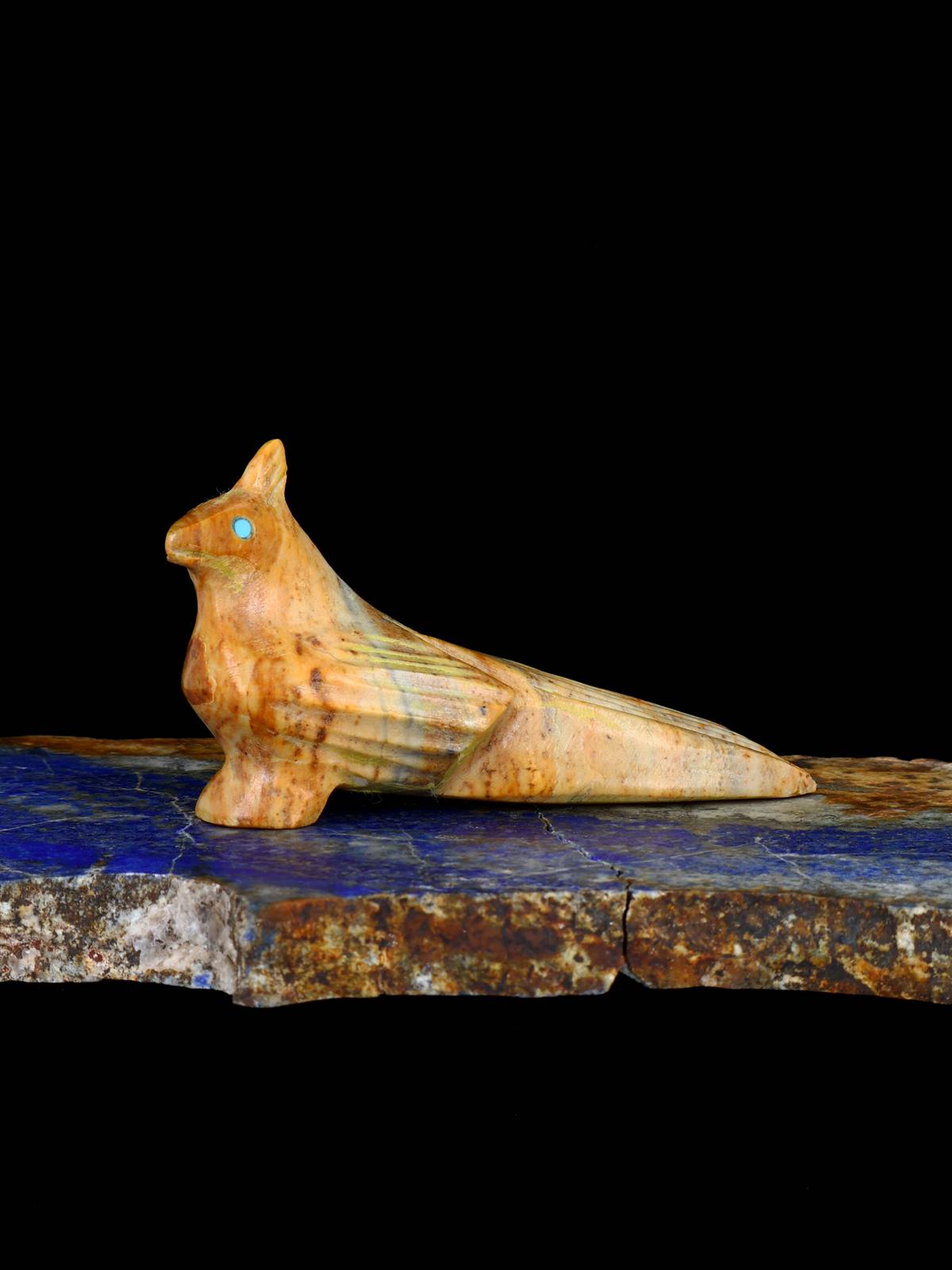 Serpentine Bird Zuni Fetish