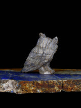 Picasso Marble Owl Zuni Fetish