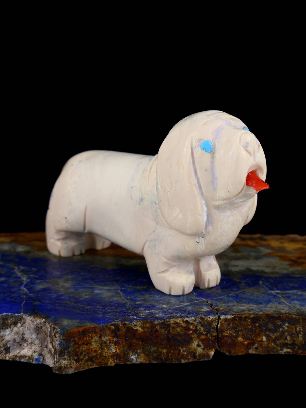 Zuni Fish Rock Dog Zuni Fetish