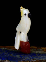 Mother of Pearl Bird Zuni Carving