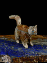 Picasso Marble Cat Zuni Fetish