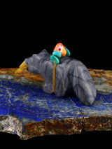 Picasso Marble Bear Zuni Fetish