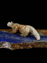 Picasso Marble Mountain Lion Zuni Fetish