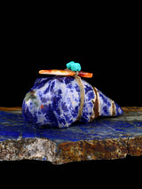Sodalite Beaver Zuni Fetish