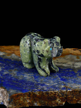Serpentine Bear Zuni Fetish