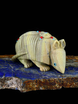 Serpentine Armadillo Zuni Fetish
