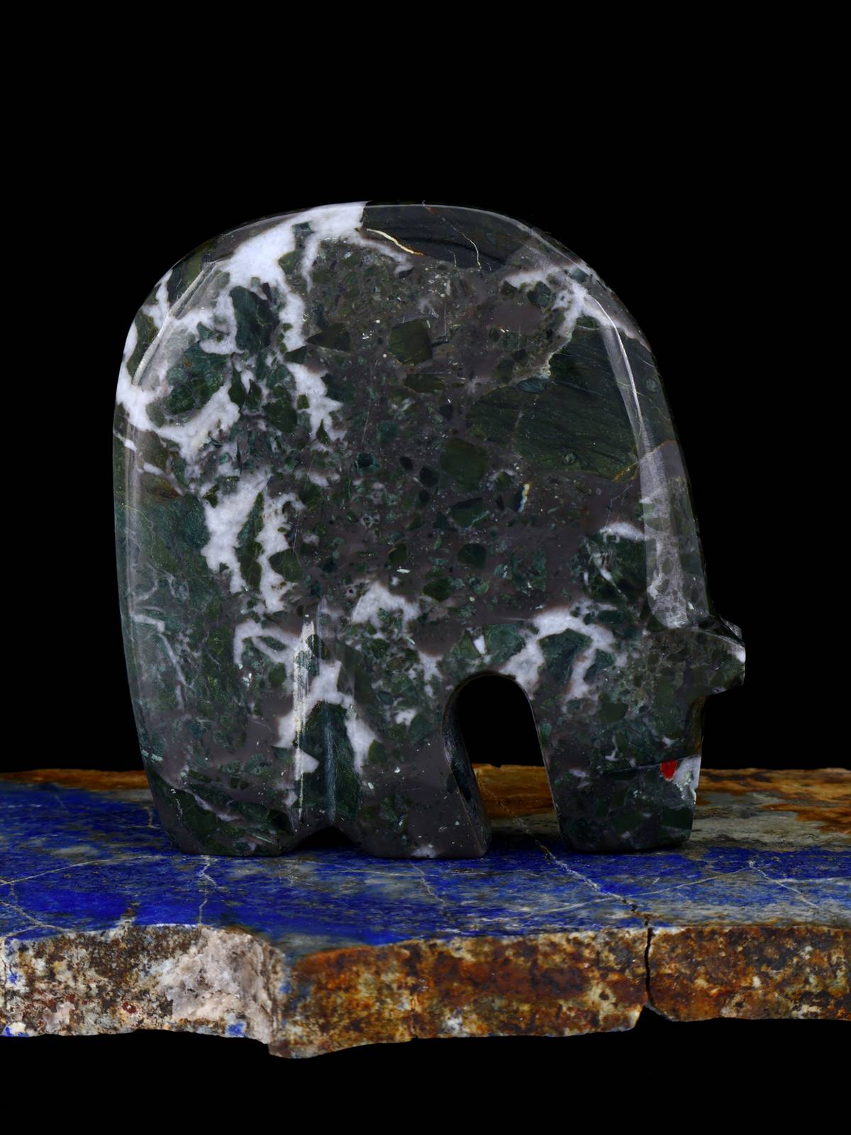 Marble Bear Zuni Fetish