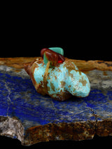 Turquoise Wolf Zuni Fetish