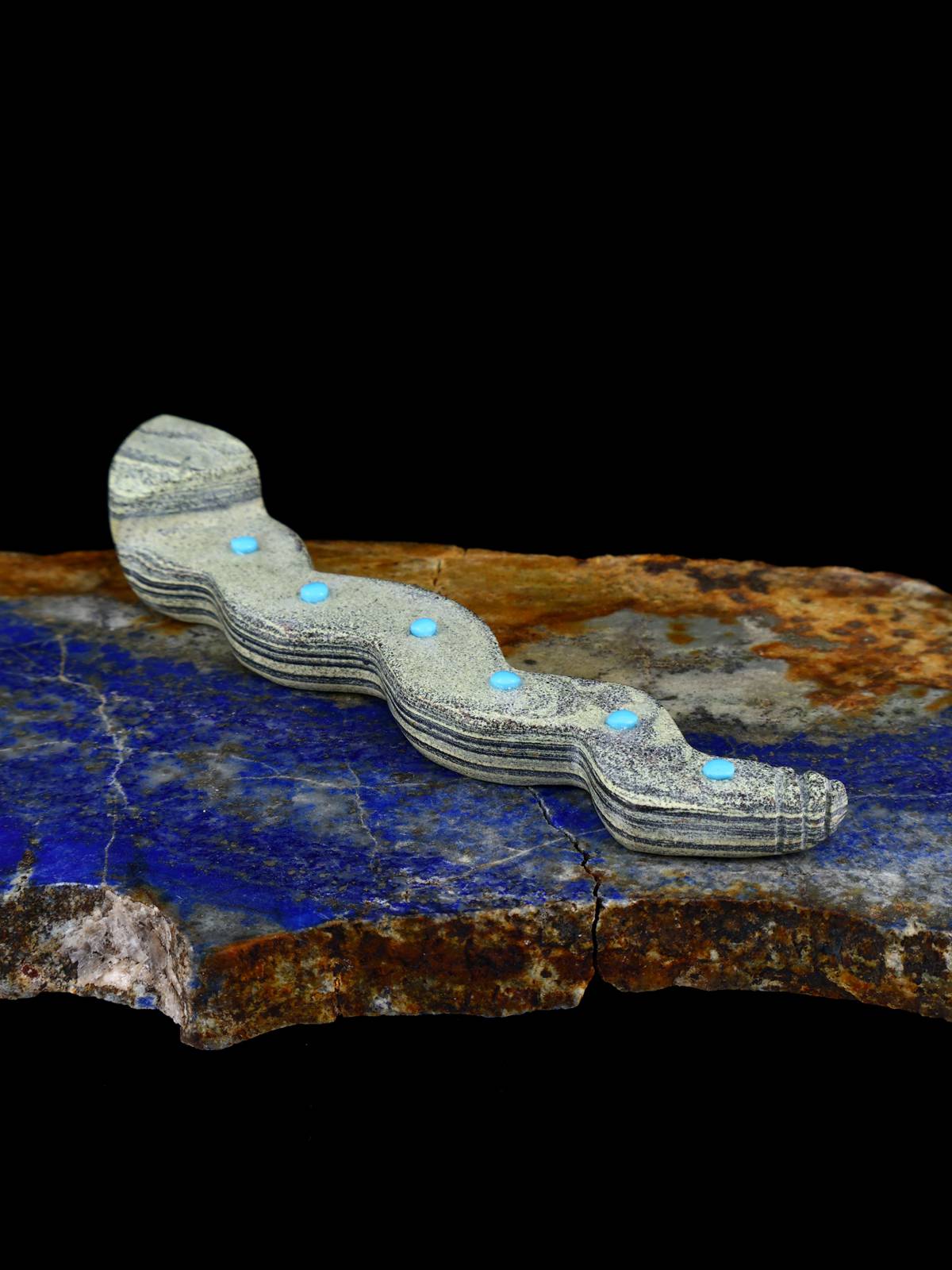 Serpentine Snake Zuni Fetish