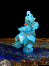 Turquoise Bear Zuni Fetish
