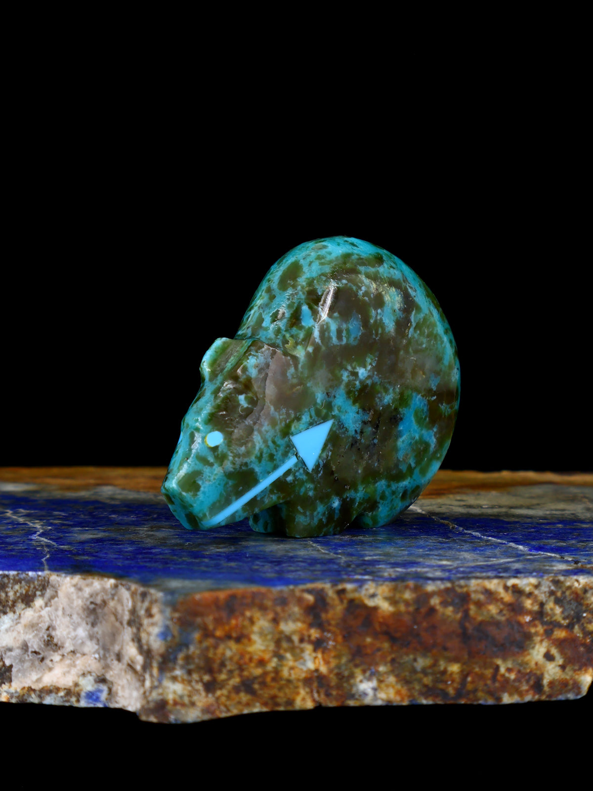 Turquoise Bear Zuni Fetish