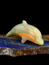 Onyx Dolphin Zuni Fetish