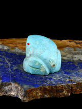 Turquoise Frog Zuni Fetish