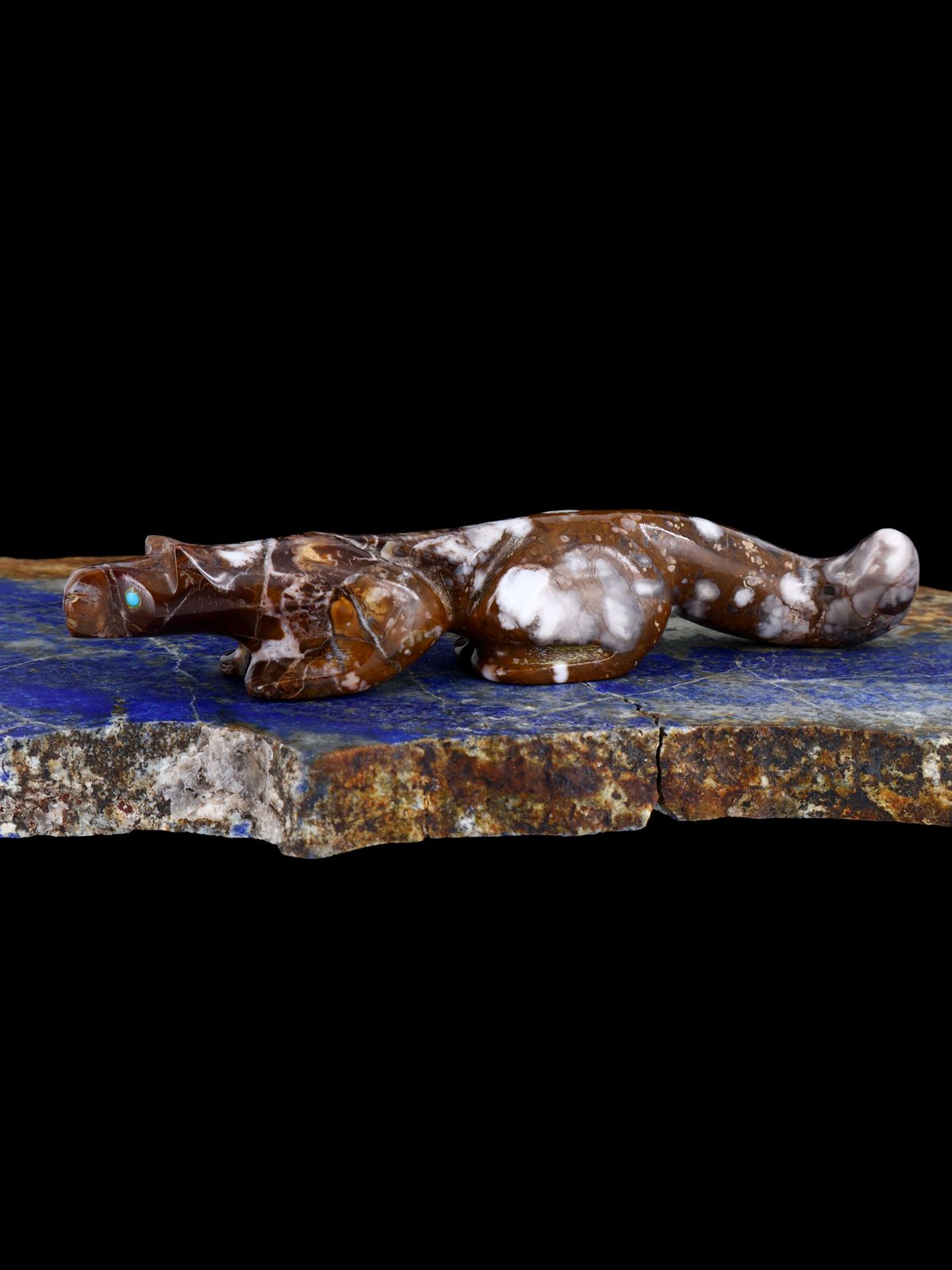 Wild Horse Mountain Lion Zuni Fetish - PuebloDirect.com