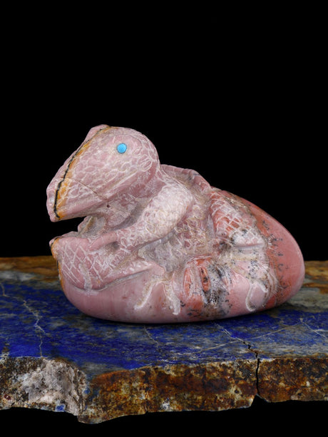 Dolomite Baby Dinosaur Zuni Fetish - PuebloDirect.com