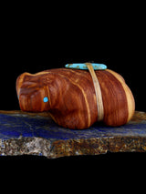 Wooden Bear Zuni Fetish - PuebloDirect.com