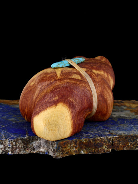 Wooden Bear Zuni Fetish - PuebloDirect.com