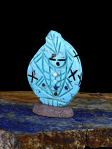 Turquoise Maiden Zuni Fetish - PuebloDirect.com