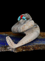 Picasso Marble Snake Zuni Fetish - PuebloDirect.com